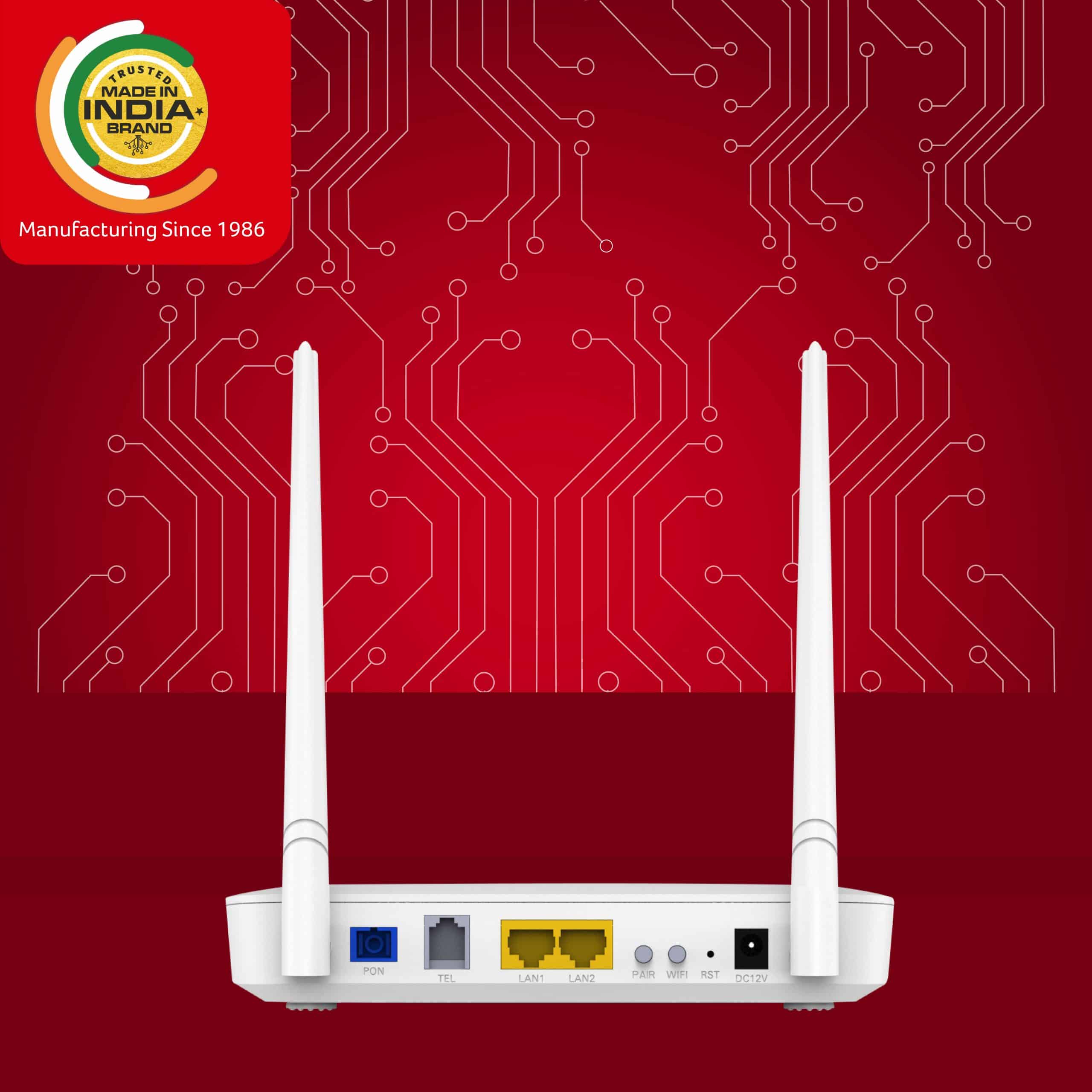 Digisol DG-GR1321 back ports image